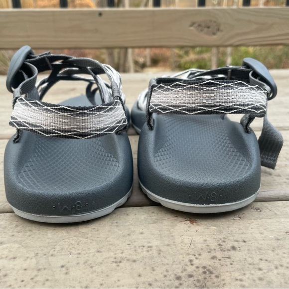 Chaco ZX2 gray Classic sandals size 8 - Picture 8 of 16